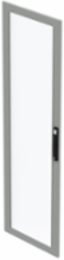 ProLine V/D Server Cabinet Door Window, fits 2000x600mm, Gray, Steel