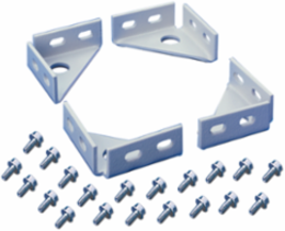 ProLine Frame Floor-Mounting Bracket, Light Gray, Steel