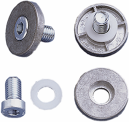 ProLine Frame Feet Kit of 4, Raises Frame 9mm, Steel, Plated