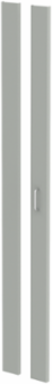 Filler Panel Kit for 2200x700 Rack Frame, Left Mount, Light Gray Steel