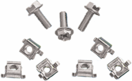 ProLine Fastener Package Standard, M6 Quantity 20, Plated, Mild Steel