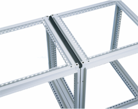 Frame Joining Kits - Black Steel, Fits Side to Side Standard, Weight 0.85 lb
