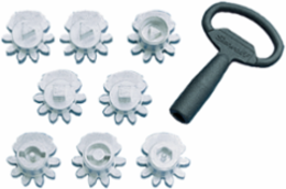 ProLine Flush Bezel Key Insert, Double-bit