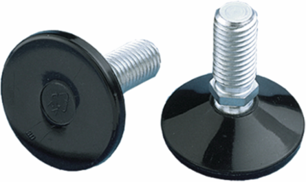 Adjustable Steel Levelers for Frames, Supports 453.6 kg (1000 lbs)