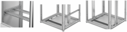 ProLine Mounting Channel 900mm Steel Black, 1.9mm Thickness
