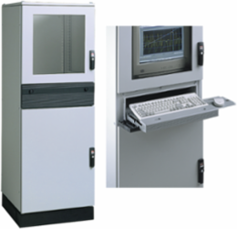 PROLINE-PC Modular Enclosure Type 12, 2000x600x800, Lt Gray, Steel