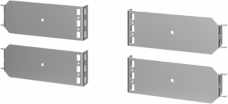 Frame-Reducing Brackets 200mm, Steel, Set of 4, Converts Widths