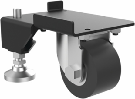 ProLine S1 Caster and Leveler Kit Heavy Duty, 4.69x6.46x3.97, Black, Composite