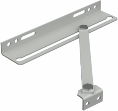 ProLine Heavy-Duty Swing-Out Rack Frame Stop Arm Kit, 120 Degrees