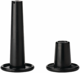 Cable Spools, Black ABS, 1.44 Inch Height, 0.42 lb Weight
