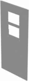 ProLine V/D Server Cabinet AC Cutout Type 12, fits 2000x1000mm, Gray, Steel