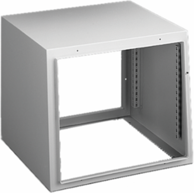 ProLine Sloped-Front HMI Enclosure Type 12, 700x800x600mm, Lt Gray, Steel