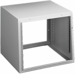 ProLine Sloped-Front HMI Enclosure Type 12, 700x800x600mm, Lt Gray, Steel