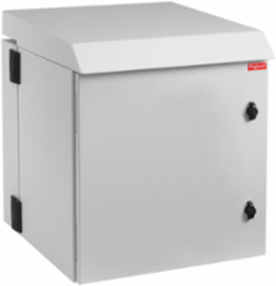 ProTek Double-Hinge Fan Package Window Type 1, 24.09x23.62x24.02, Lt Gray, Steel