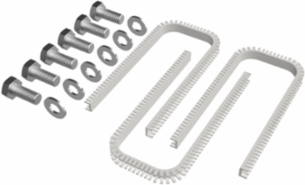 Transportation Base Joining, Side-to-Side, fits Side to Side, Steel