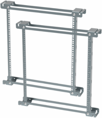 ProTek Rack Angles Tapped, 33.25 19U, Plated, Steel