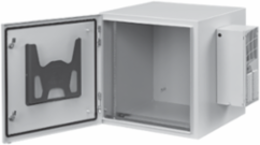 ProTek Single-Door Solid AC Type 4 12, 48.62x23.62x24.02, Lt Gray, Steel