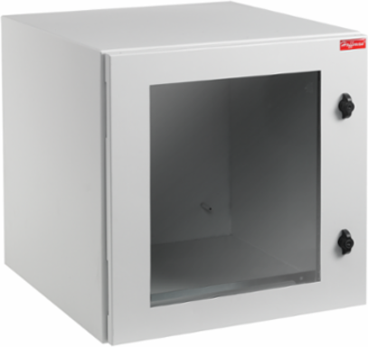 ProTek Single-Door Window Type 4 12, 24.09x23.62x11.81, Lt Gray, Steel