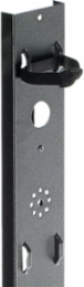 Vertical Tie-Down Cable Manager, fits 1200mm, Black, Steel