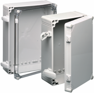 QLine I Enclosure Clear Cover Type 4X, 200x200x180mm, Polycarbonate