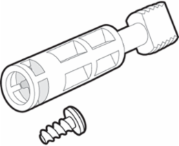 QLine I Hardware Kit, fits QLine I, Polished, Stainless Steel 304