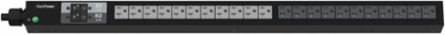 RackPower Basic PDU, 120 VAC, 1-Phase, 22 NEMA Outlets, 1RU Aluminum Profile