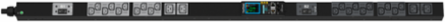 RackPower iPDU Socket Strip, 208 VAC, 1-Phase, 24 Outlets, 53 Inch Depth