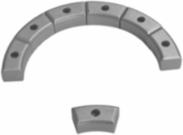 Syspend 180-Max Rotation Limiter, 3.27x2.20x2.24, Unpainted, Aluminum