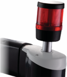 Syspend 180-Max Signal Light Adapter Reduction Elbow, White, Aluminum