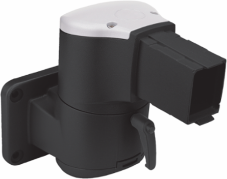 Syspend 180-Max Horizontal Wall Joint, 8.29x9.02x9.02, Black, Aluminum