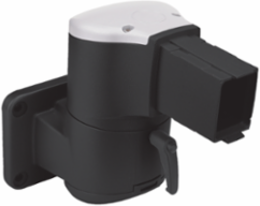 Syspend 180-Max Horizontal Wall Joint, 8.29x9.02x9.02, Black, Aluminum
