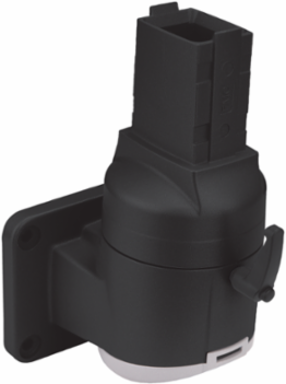 Syspend 180-Max Vertical Wall Joint, 9.67x6.10x5.28, Black, Aluminum
