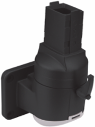 Syspend 180-Max Vertical Wall Joint, 9.67x6.10x5.28, Black, Aluminum