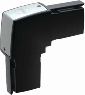 Syspend 281-Max Elbow, 7.76x7.76x2.83, Black, Aluminum