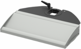 Syspend 281-MAX Ergo Slide With Keyboard Tray, 394x516x130, Jet Black, Aluminum
