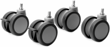 Syspend 281-MAX Caster, 97x87x56, Unpainted, Aluminum
