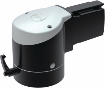 Syspend 281-Max Flange Elbow Coupling, 8.43x4.33x5.47, Black, Aluminum