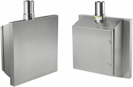 Syspend Sanitary HMI Enclosure Type 4X, 11.81x11.81x5.91, Brushed, SS304