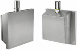 Syspend Sanitary HMI Enclosure Type 4X, 15.75x15.75x7.87, Brushed, SS304