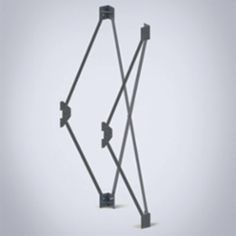 Seismic Bracket Kit, SBK, 1961x710x535mm, Zinc Plated, Mild Steel