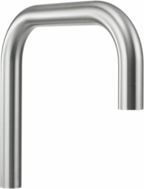 Syspend Sanitary HMI U-Shaped Tube, 500x240x500mm, Brushed, SS304