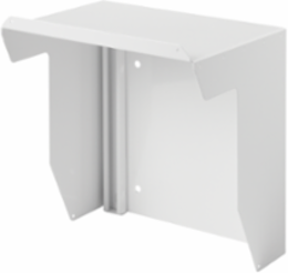 Wall-Mount Solar Shield, Type 4 and 12, 24.00x24.00x12.75, White, Galvanized