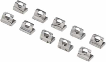 Spring Nut for Syspend Aluminum HMI, Anodized, Aluminum