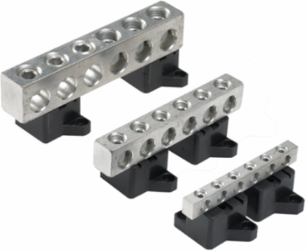 Aluminum Lug Assembly, Wire Range #6-350 MCM, Tinned Finish
