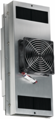 Thermoelectric Cooler TE16 24V without Shroud, 15.75x7.10x7.25 Anodized Aluminum