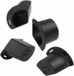 Fiber Management Spool, Black, ABS