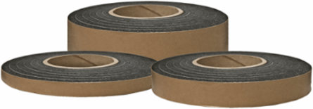 ProLine Containment System Sealing Tape, 8.50 Long, Black, Foam