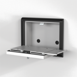 Universal Keyboard Trays, UKT, 324x627x108mm, Zinc Plated, Mild Steel
