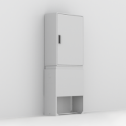 Plinth, 900x1110x310, Fibre glass, RAL7035