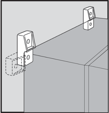 Ultrx Mounting Bracket Kit, 2.93x1.44x.78, Light Gray, Fiberglass